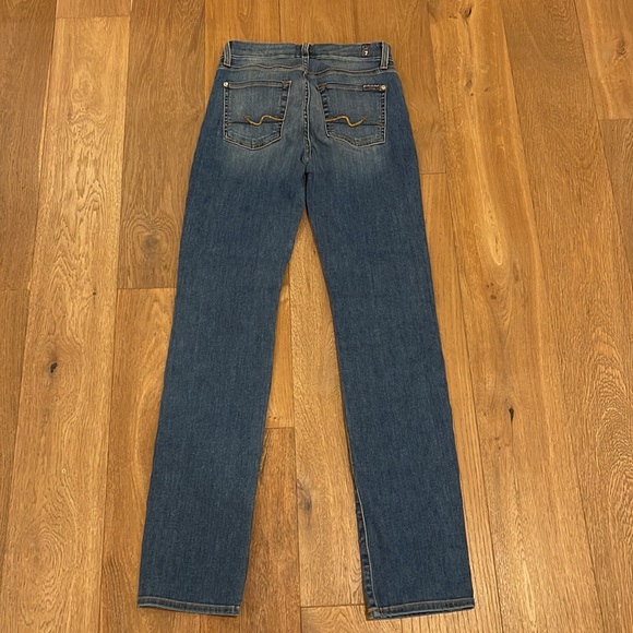 7 For All Mankind Kimmie Straight Leg 28 - Picture 5 of 6